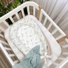Кокон Baby Design Гілочки котики м'ята