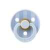 Соска пустушка BIBS Pacifier Studio Colour Block Latex Size 1 Baby Blue/Dusty Blue