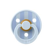 Соска пустушка BIBS Pacifier Studio Colour Block Latex Size 1 Baby Blue/Dusty Blue