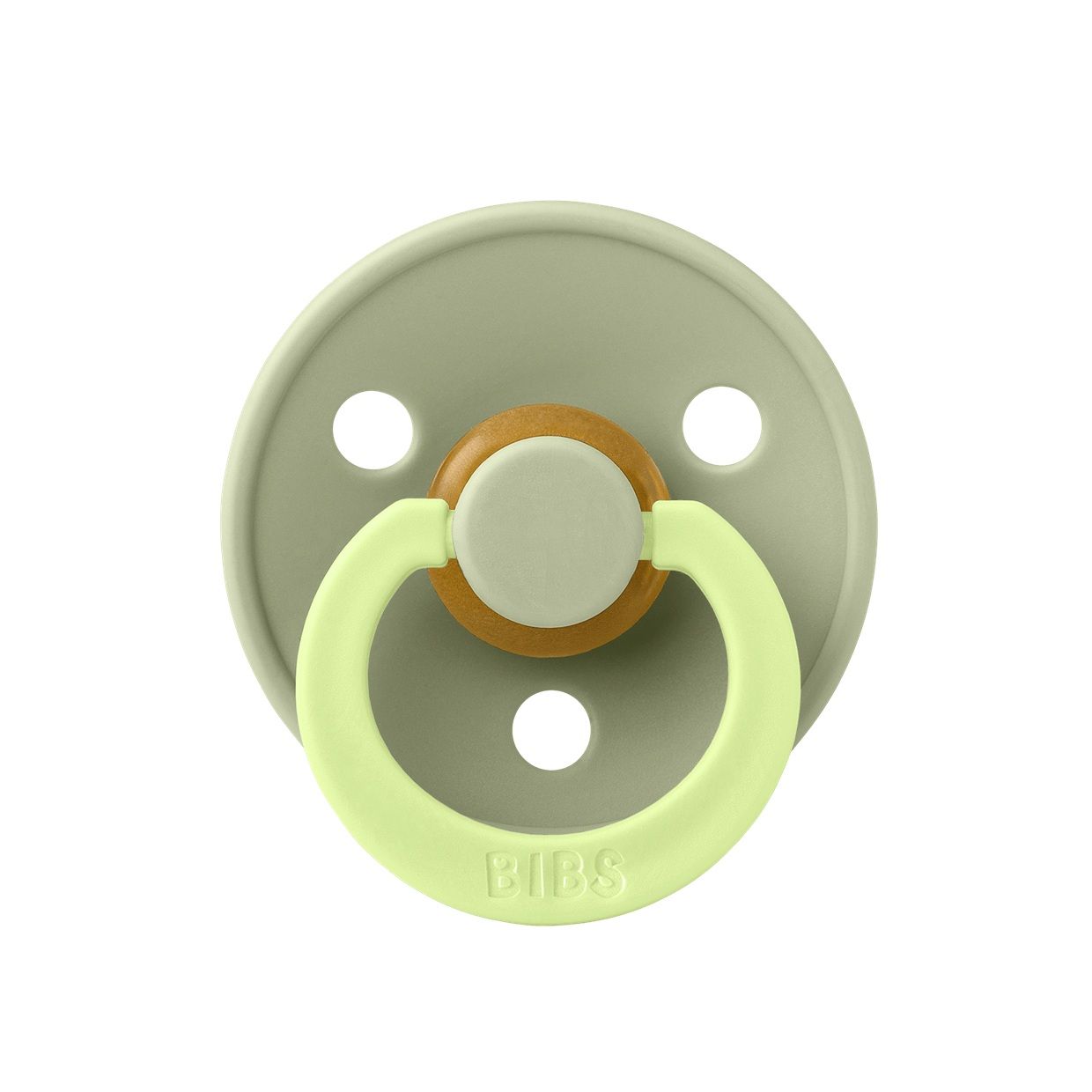 Соска пустушка BIBS Pacifier Studio Colour Fusion Latex Sage/Matcha