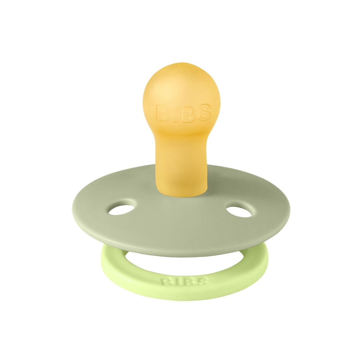 Соска пустушка BIBS Pacifier Studio Colour Fusion Latex Sage/Matcha