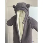 Комбинезонв'язаний утеплений Мишутка шоколадний