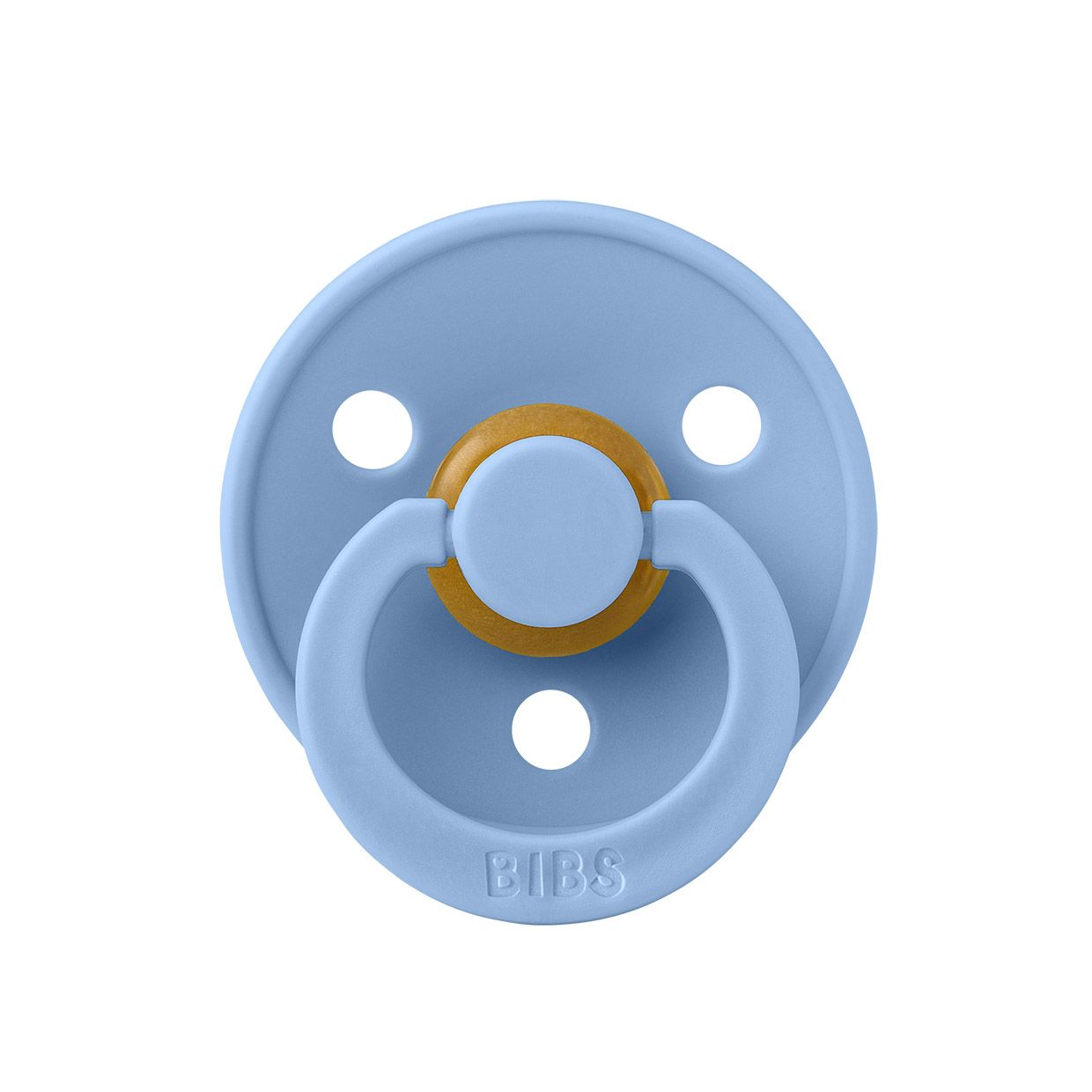 Соска пустушка BIBS Pacifier Colour Latex Sky Blue