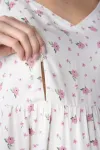 Сарафан Lilo молочний з квітковим принтом