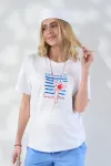 Футболка для вагітних та годуючих Seaside