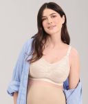 Топ мереживний для годування із щільними чашками 5057 кристал