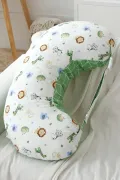 Подушка для годування з принтом зоопарк