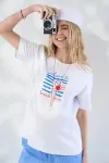 Футболка для вагітних та годуючих Seaside