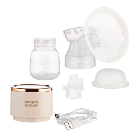 Електричний молоковідсмоктувач Canpol Babies PowerPump портативний 20/107