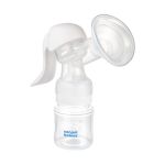 Ручний молоковідсмоктувач Canpol Babies Manual Breast Pump 12/216  с вкладками у бюстгалтер