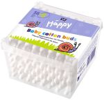Гігієнічні палочки для новоронароджених Bella Baby Happy 56+8 штук