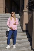 Джинси для вагітних mom fit Monton темно синій