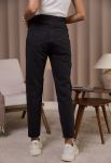 Джинси для вагітних mom fit Monton чорний