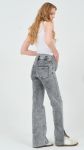 Джинси для вагітних Busa Straigt slit jeans прямі сірі