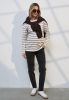 Сіро-чорні джинси для вагітних з подвійним поясом Ivonne Essential Fit