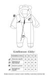 Комбінезон, "Eddy" молочний