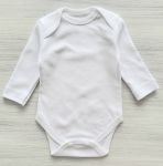 Боді білий довгий рукав Happy tot