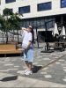 Довгі джинсові шорти для вагітних Marbella блакитні