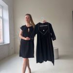 Комплект в пологовий трійка чорний