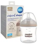 Пляшечка антиколікова Canpol Babies Natural Shape з соскою Dual-zone 150 мл (35/400)