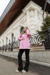 Сорочка для вагітних та годуючих Geneva рожева