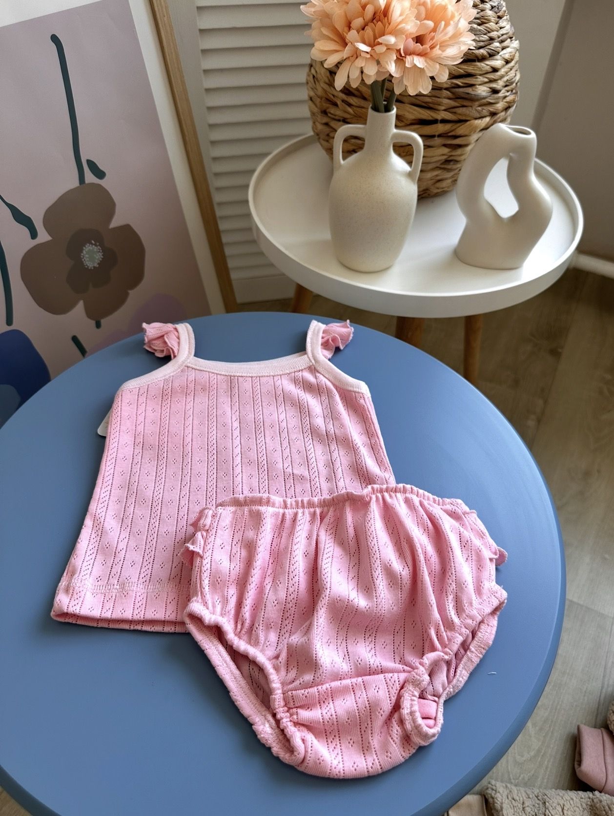 Комплект майка та трусики Happytot рожевий
