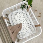 Кокон Baby Design Старс сіро-бежевий