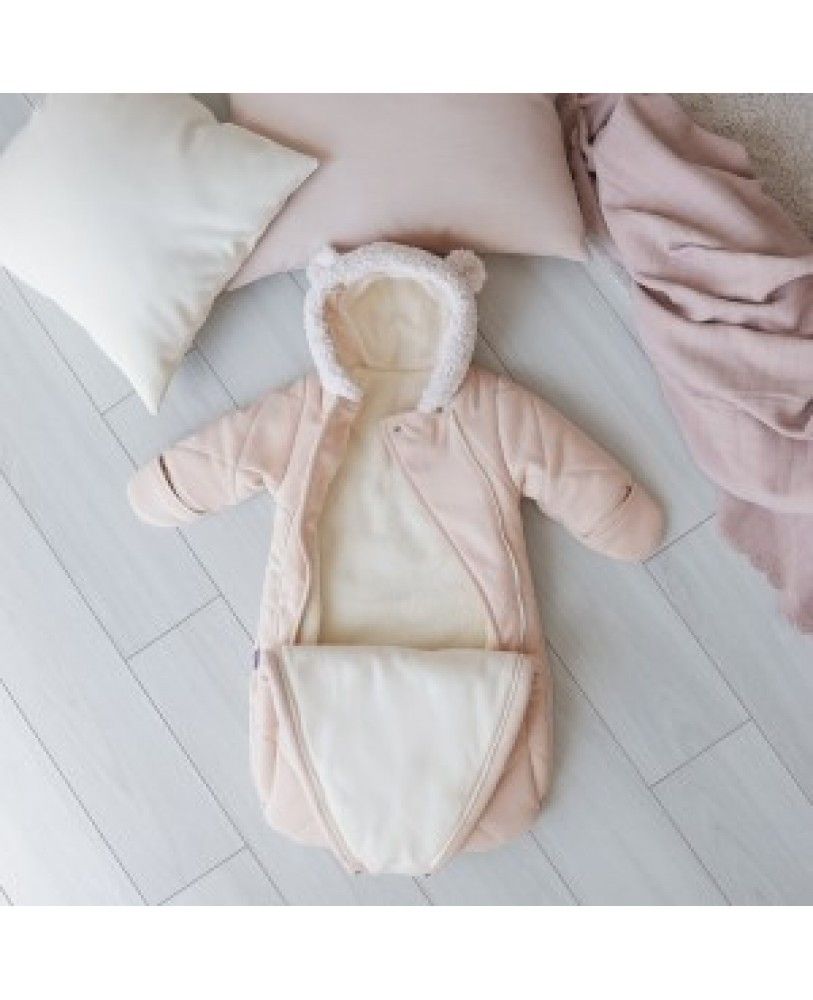 Конверт з ручками з кашеміру "Teddy MiMi" пісочний