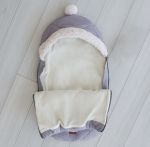 Конверт-кокон зимовий Baby сірий