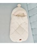 Конверт-кокон зимовий Baby молочний