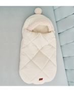 Конверт-кокон зимовий Baby молочний