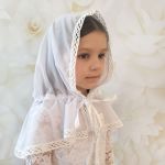 Палантин (платок) в храм детский "Натюрель-2"