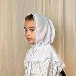 Палантин (платок) в храм детский "Натюрель-2"
