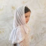 Палантин (платок) в храм детский "Натюрель-2"