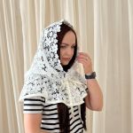 Палантин "Діамант" для дорослих Жаккард