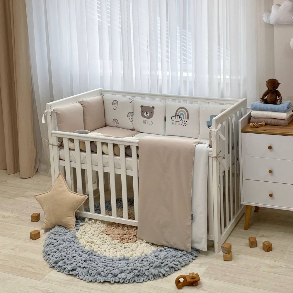Комплект постілі в дитячу кроватку Art Design Hello bear