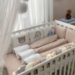 Комплект постілі в дитячу кроватку Art Design Hello bear