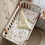 Змінний комплект постільної білизни Baby mix Ведмедик бой жовтий