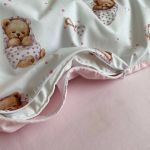 Змінний комплект постільної білизни Baby mix Ведмедик рожевий