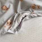 Змінний комплект постільної білизни Baby mix Ведмедик сірий