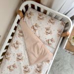 Змінний комплект постільної білизни Baby mix Ведмедик з сердечком