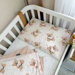 Змінний комплект постільної білизни Baby mix Ведмедик з сердечком