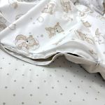 Змінний комплект постільної білизни Baby mix Ведмедик на веселці