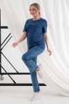 Прямі джинси для вагітних Tally