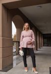 Сорочка для вагітних Toscana пудра