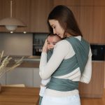Cлінг-шарф Базилік Love & Carry трикотаж