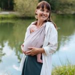 Cлінг-шарф Сакура Love & Carry трикотаж