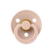 Соска пустушка BIBS Colour Latex Round (кругла) – Blush