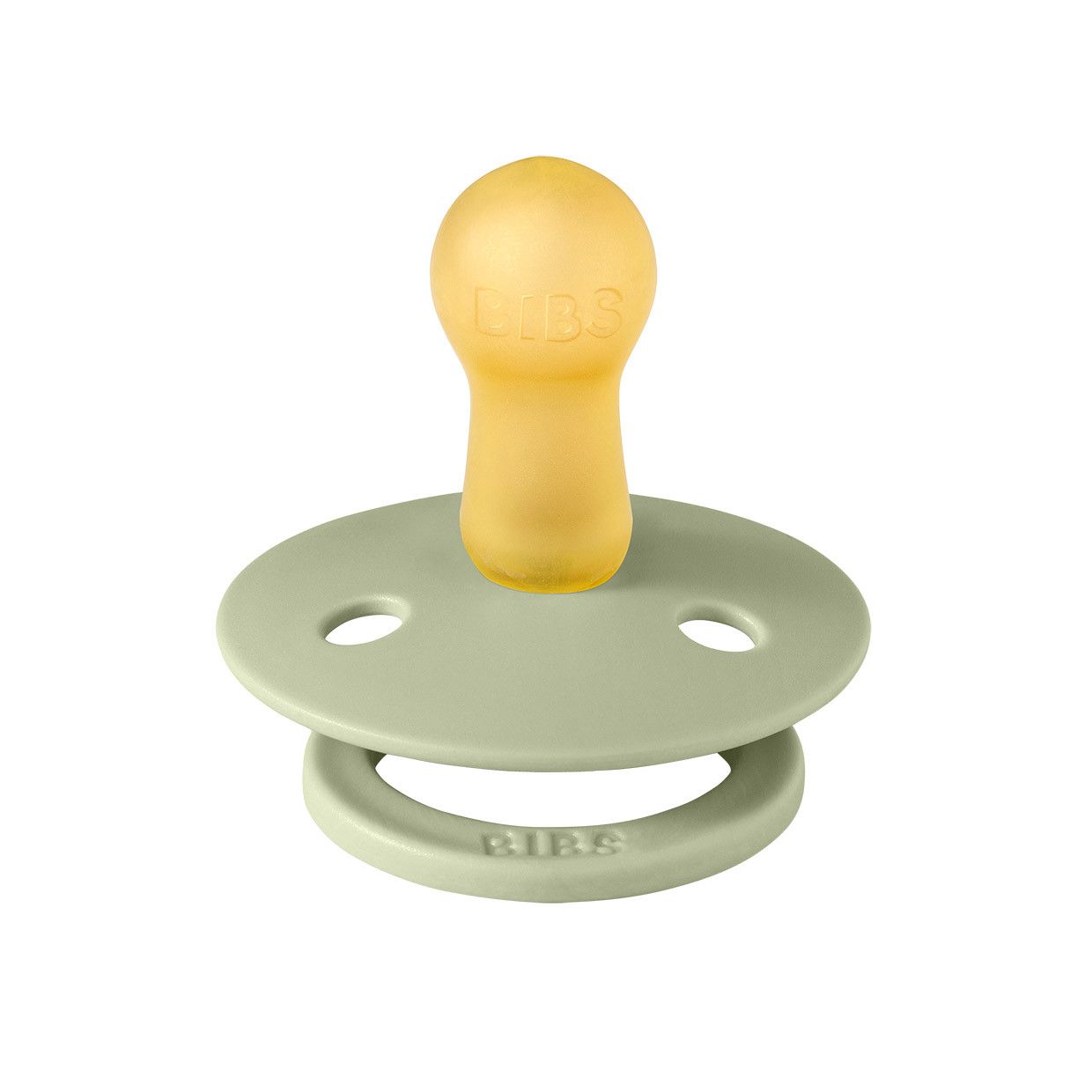 Соска пустушка BIBS Pacifier Colour Latex (кругла) – Sage