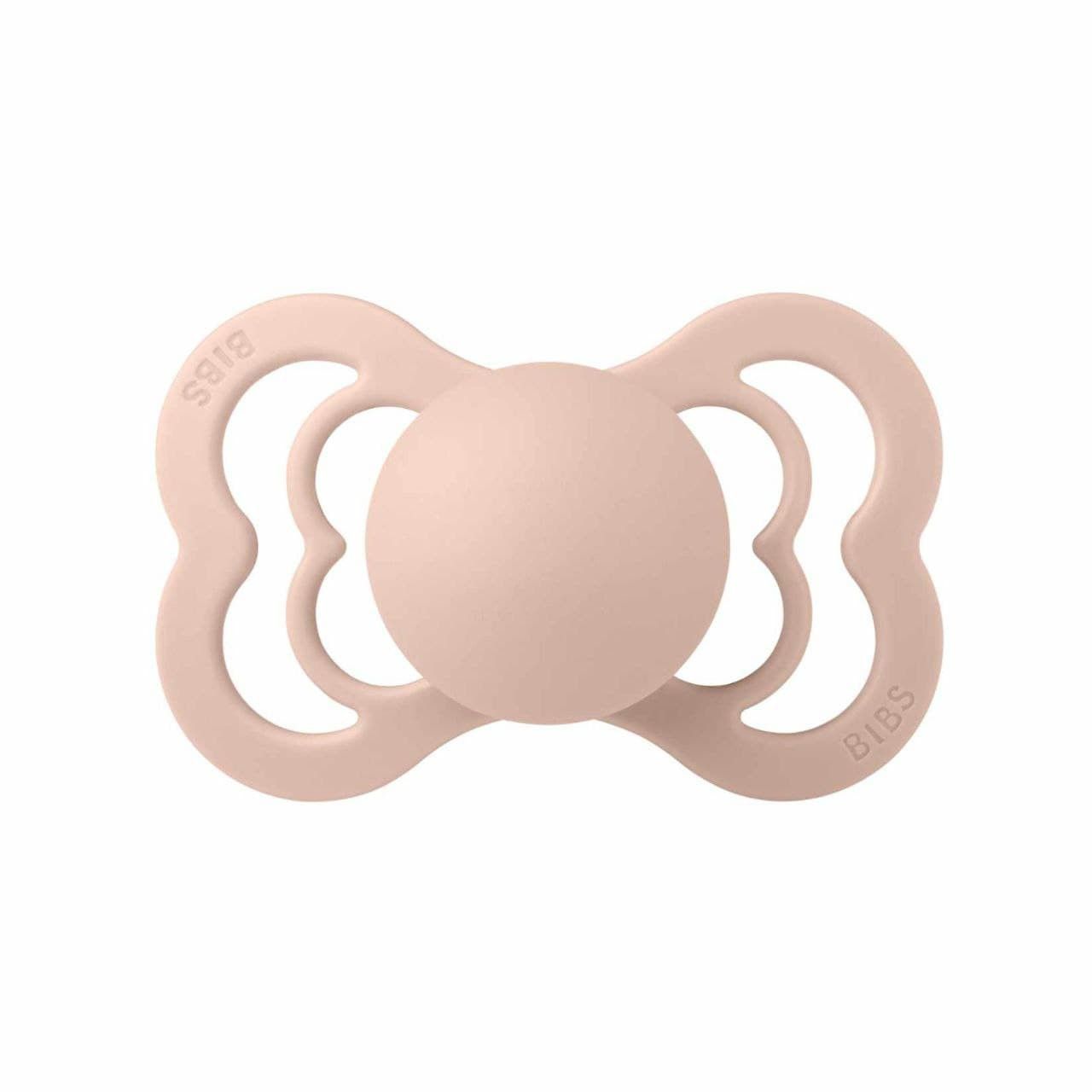 Соска пустушка BIBS Supreme Latex Symmetrical (симетрична) – Blush